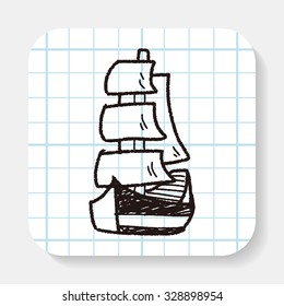 Boat doodle