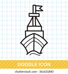 boat doodle
