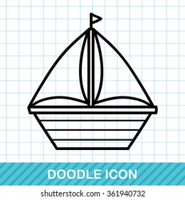 boat doodle
