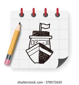 Boat doodle