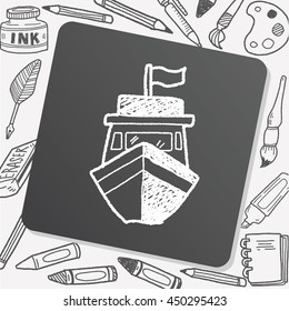 Boat doodle