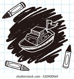 boat doodle