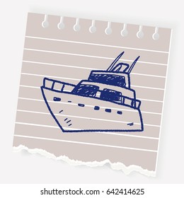 Boat doodle