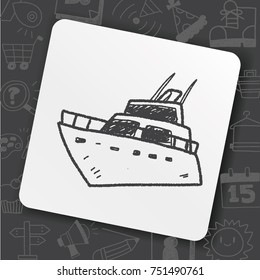 Boat doodle