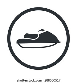 Boat icon. 