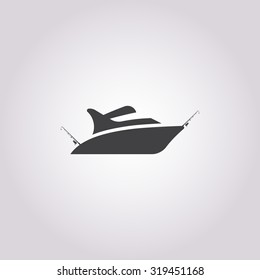 Boat Icon. 