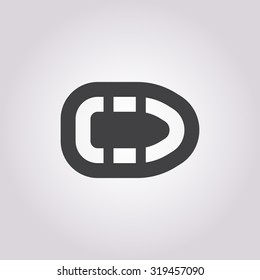 Boat icon. 