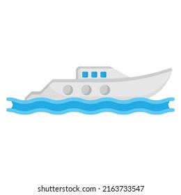 Design-Vorlage für Bootssymbole, Vektorgrafik
