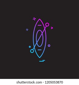 Boat icon design vector
