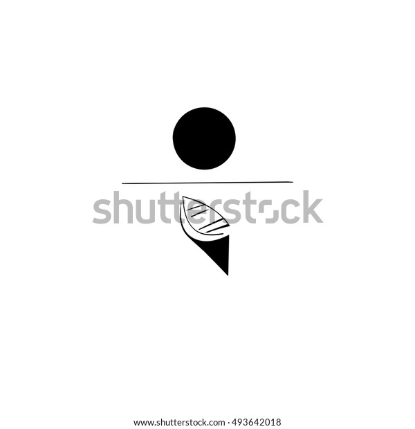 Boat icon. graphic,
symbol, logo, vector.