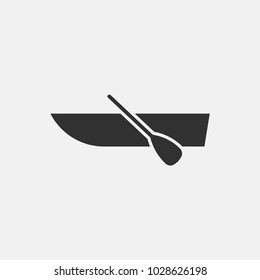 Boat icon illustration isolated vector sign symbol