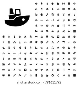 Boat icon illustration isolated vector sign symbol. baby icons vector set.