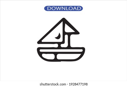 Symbol oder Logo für das Schiff in hoher Auflösung