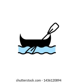 Boat icon. New trendy boat vector symbol.