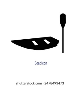 boat icon on white background-vector illustration.