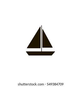 boat icon. sign design