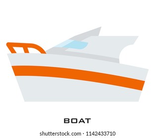 Boat icon signs