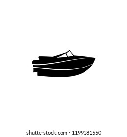 boat icon vector