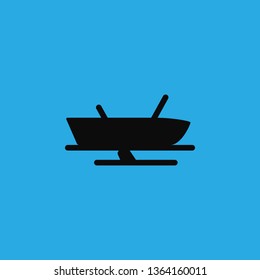 a boat icon vector