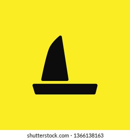 boat icon vector
