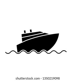 boat Icon Vector Illustration