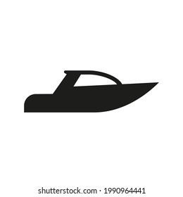 Boat icon vector illustration isolated on white background