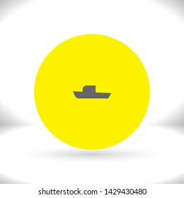 boat icon vector . Lorem Ipsum Illustration design
