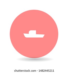 boat icon vector . Lorem Ipsum Illustration design