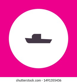 boat icon vector . Lorem Ipsum Illustration design