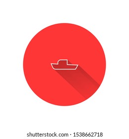 boat icon vector . Lorem Ipsum Illustration design