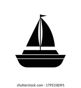 boat icon vector sign symbol