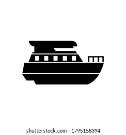 boat icon vector sign symbol