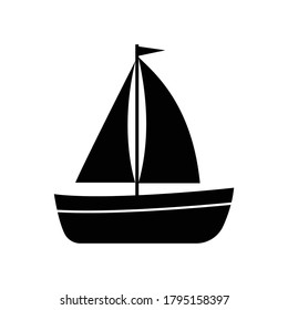 boat icon vector sign symbol