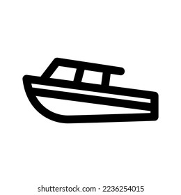 Boat Icon Vector Symbol Design Illustration