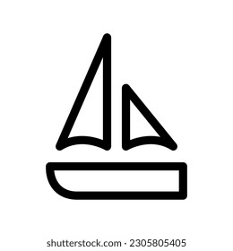 Boat Icon Vector Symbol Design Illustration