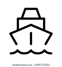 Boat Icon Vector Symbol Design Illustration