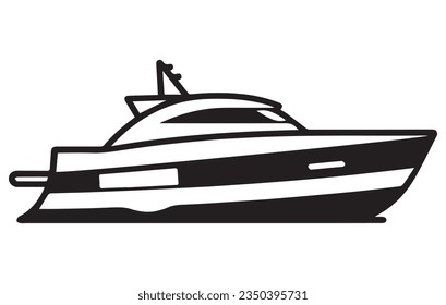 Boat icon vector ,Travel design icon concepts, Creative design
