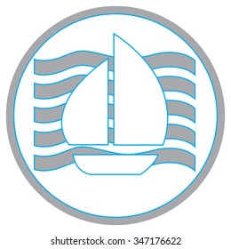 boat icon,boat button,boat symbol,isolated,vector illustration.