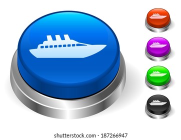 Boat Icons on Round Button Collection