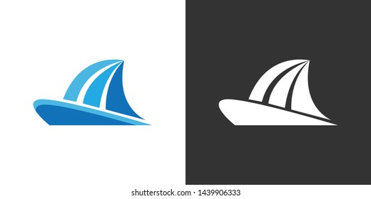 Boat Illustration Symbol Icon Vector