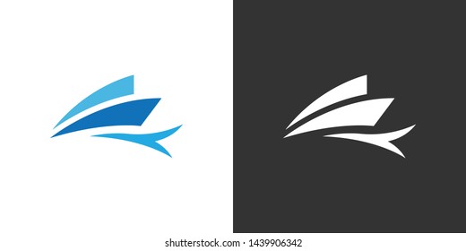 Boat Illustration Symbol Icon Vector