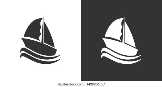 Boat Illustration Symbol Icon Vector
