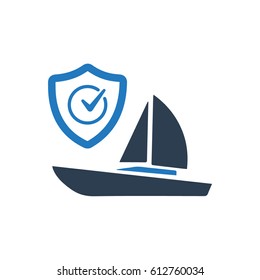 Boat Insurance Icon