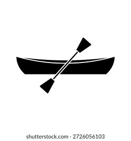 Boot Kajak Symbol, Vektor Design Vorlage. Vektorgrafik. Navigationssymbol