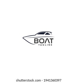 boat logo in addition to the boat and using a white background