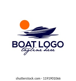 Boat Logo - Brand identity for boating business