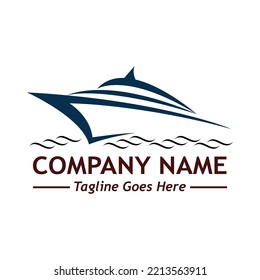 Boat Logo, Company Logo Example, A Simple Vector Design