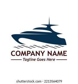 Boat Logo, Company Logo Example, A Simple Vector Design