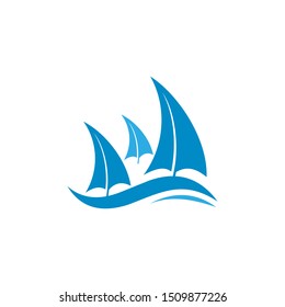 Boat Logo Design, eps 10