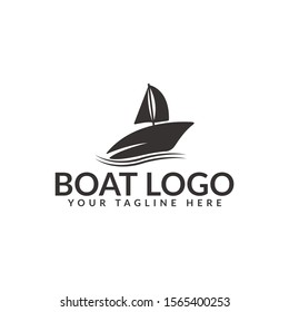Boat logo Design Template. Boat logo for new company